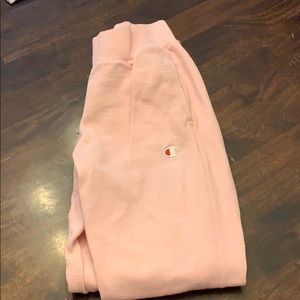 Champion pink joggers